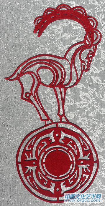 羊柄銅鏡-新疆哈密市博物館標(biāo)志