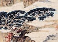 黄山松云图