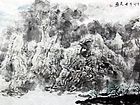 画家杜晓春花鸟作品《云树满溪绿初齐》