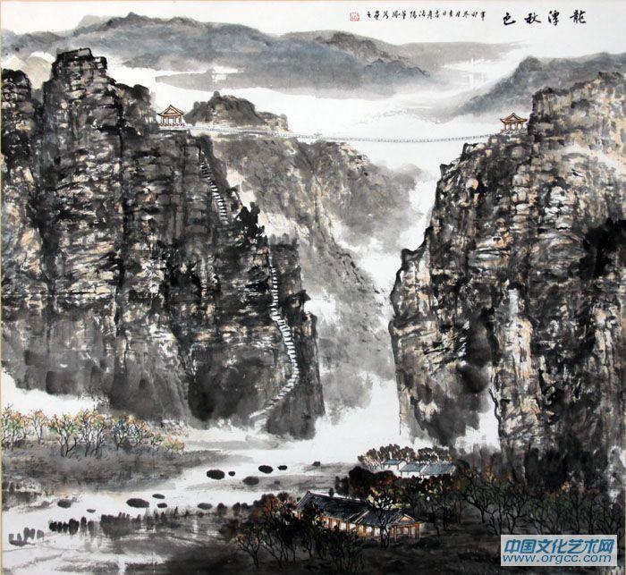 龙潭秋色
