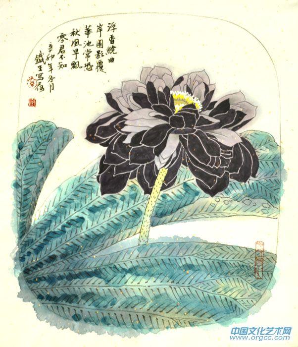 浮香绕曲岸