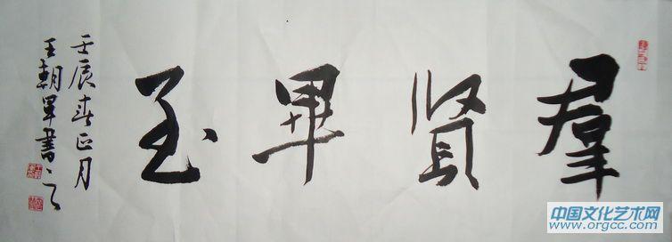 书画家王朝军行书作品