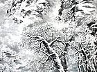 书画家左鲁献山水作品《归雪图》