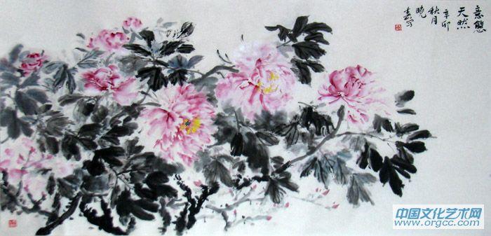 画家杜晓春花鸟作品《意态天然》