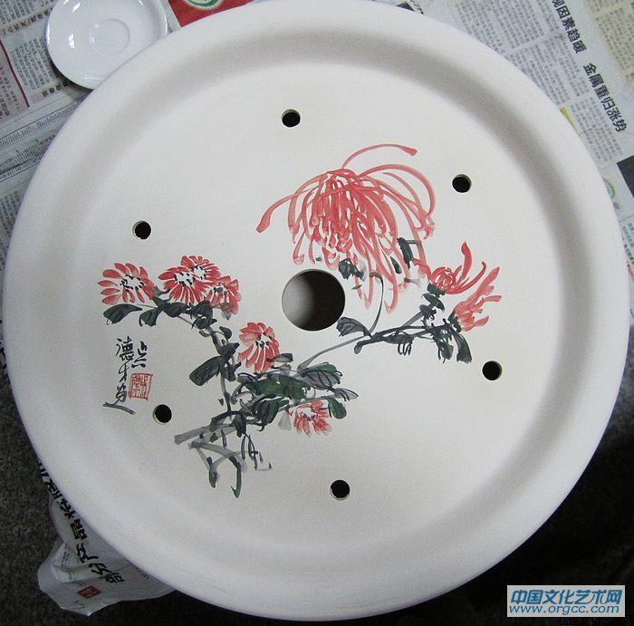 吴德才画瓷