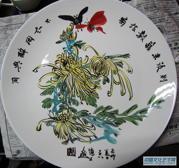 吴德才画瓷