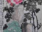 书画家韩晓传花鸟作品《花开时节动京城》