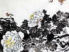画家赵东军花鸟作品《三月春风里》