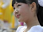 幸福漾在脸上