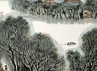 后海夏韵图