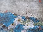 画家吴惠敏荷鸟作品