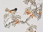 画家索铁生花鸟作品
