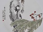 画家索铁生花鸟作品