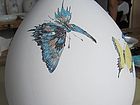 吴德才画瓷作品