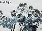 画家索铁生花鸟作品