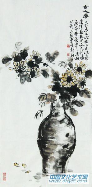 画家吴惠敏花鸟作品