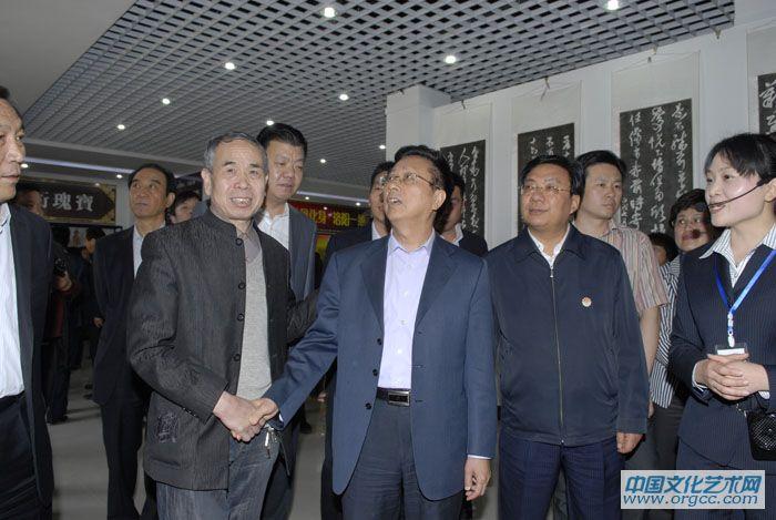 全國人大副委員長陳昌智視察我院文化產業