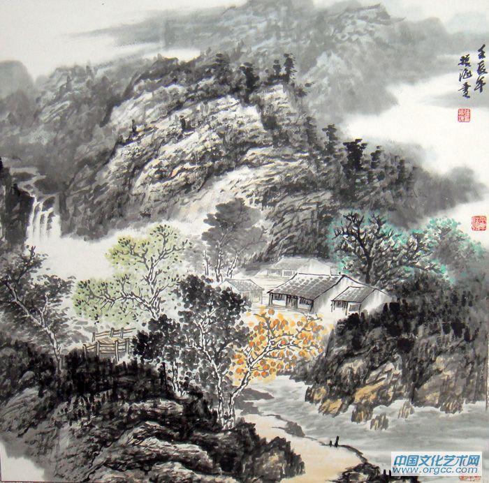 山居幽賞圖（之一）