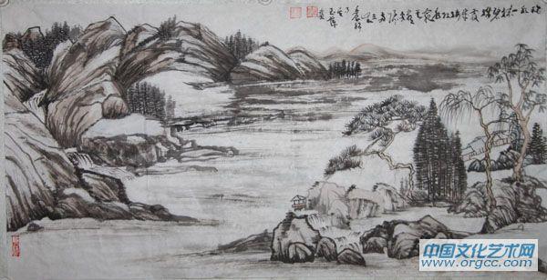 吴玉萍国画作品