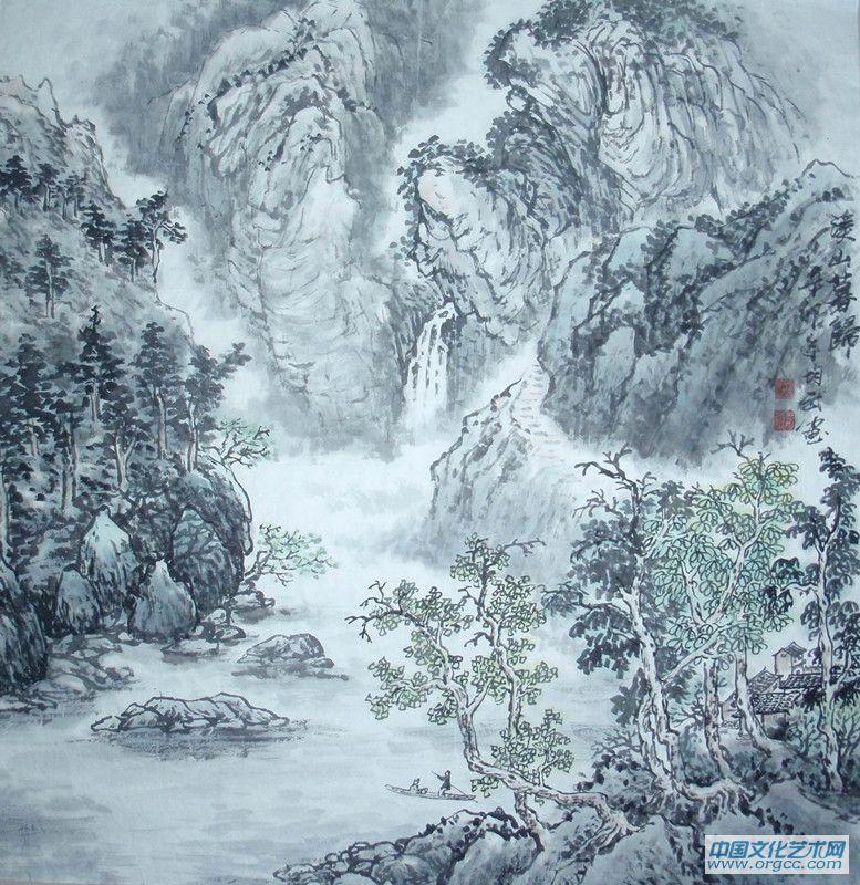 溪山暮归