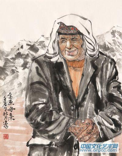 雪原母亲