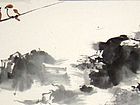 竹石双栖