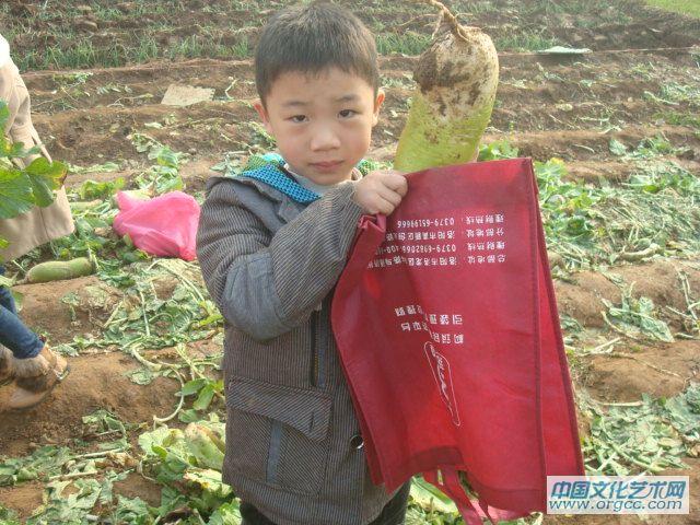 我的萝卜举起来了