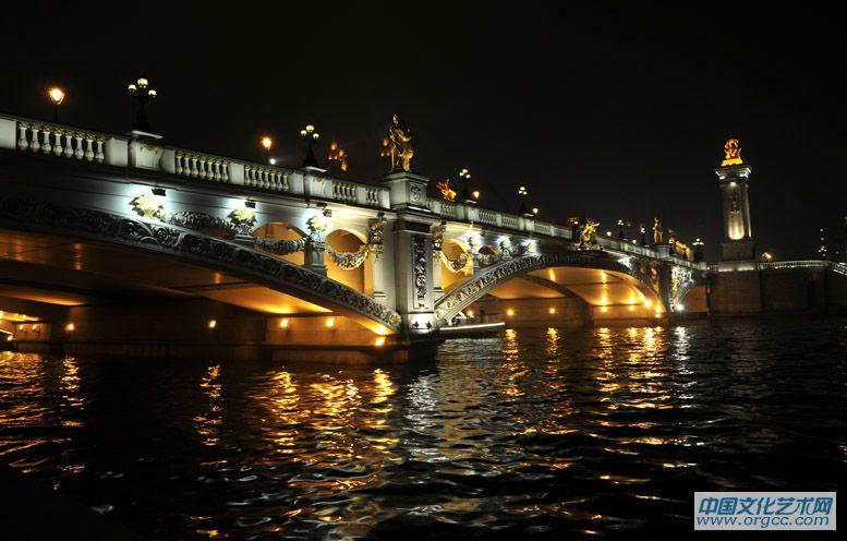 海河夜景