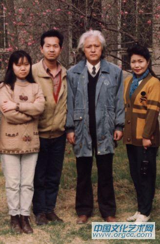 和老师白庚延先生1996年
