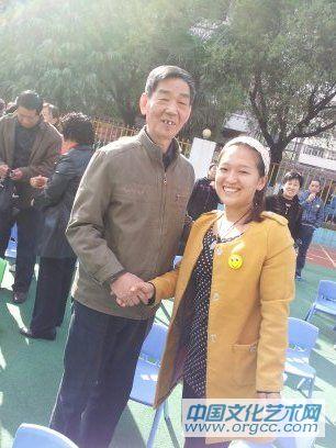 老师与家长合影