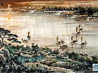 漳河晚渡