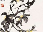 桂花白兔图1949年作
