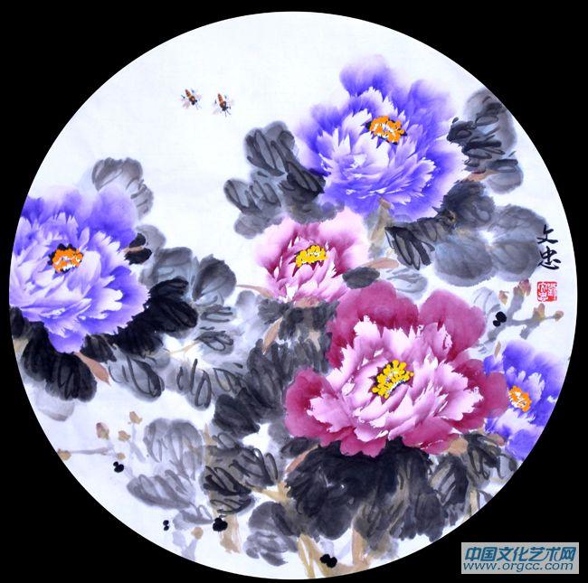 写意牡丹