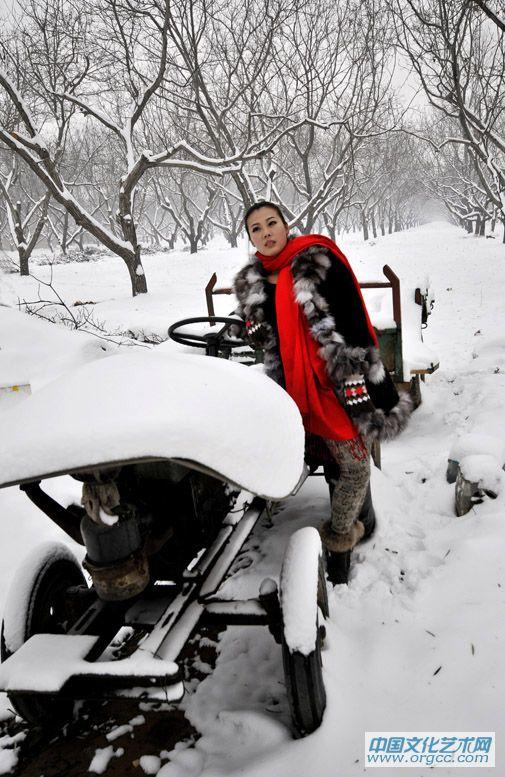 雪中皇后