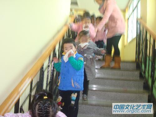 幼儿防火演习