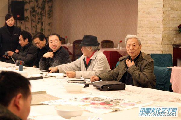 在迎新春会上