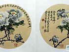 画家柴新胜扇面花鸟作品《册页5-11》