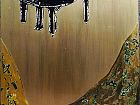 武夏红漆画作品——乐器系列