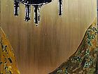 武夏红漆画作品——乐器系列