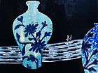 武夏红漆画作品