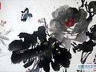 画家刘元红花鸟作品