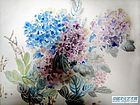 画家刘元红花鸟作品