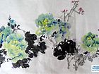 画家刘元红花鸟作品《富贵吉祥》