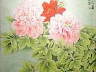 画家刘元红花鸟作品《群芳之首》