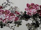 画家刘元红花鸟作品《紫气东来》