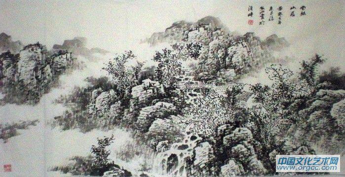 水墨山水1