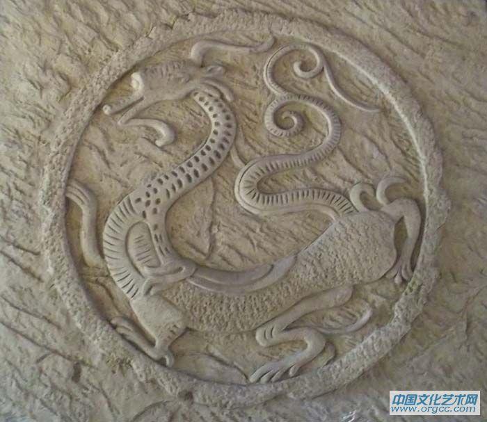 龙壁雕刻5