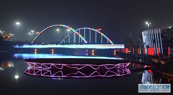 彩虹桥夜景