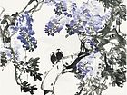 书画家韩晓传花鸟作品《春语》