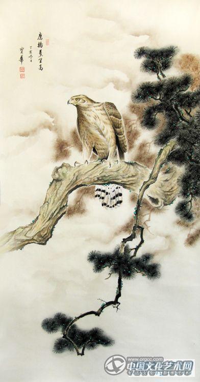 《鹰扬万里高》